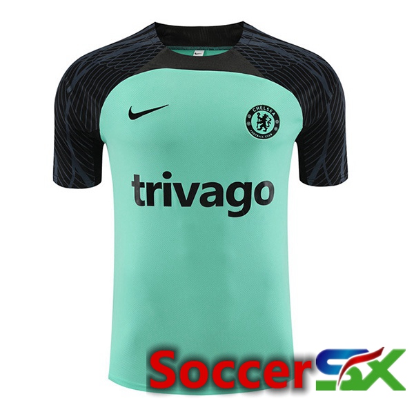 FC Chelsea Training T Shirt Green 2023/2024