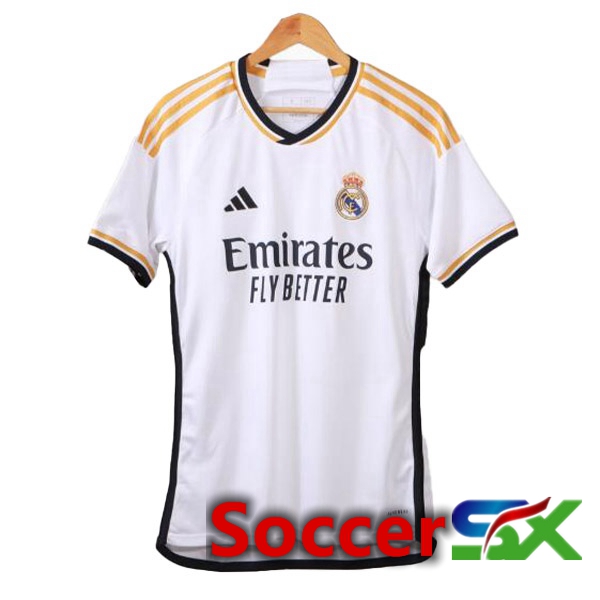 Real Madrid Soccer Jersey Home White Leaked Version 2023/2024
