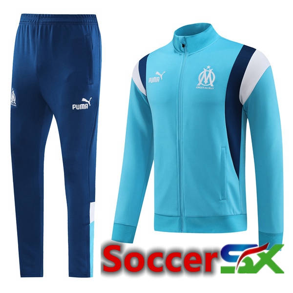 Marseille OM Training Jacket Suit Blue 2023/2024