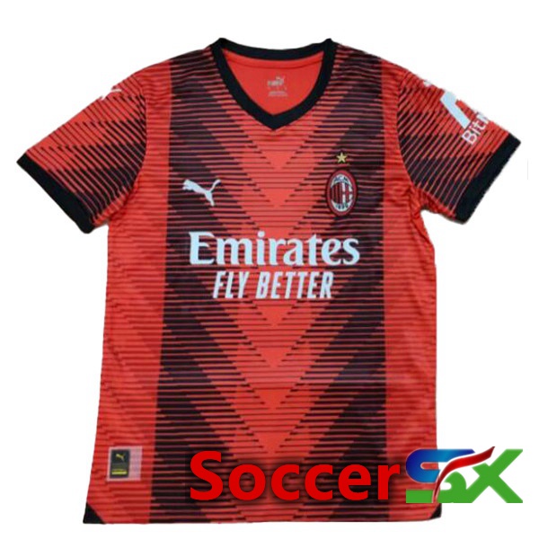 AC Milan Soccer Jersey Home Red Leaked Version 2023/2024