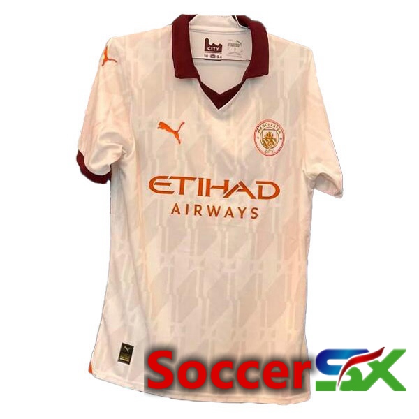 Manchester City Soccer Jersey Away Brown Leaked Version 2023/2024