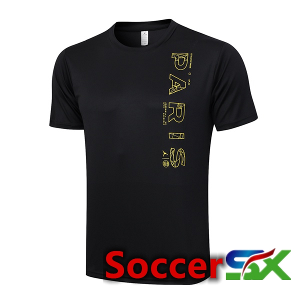 Paris PSG Training T Shirt Black 2023/2024