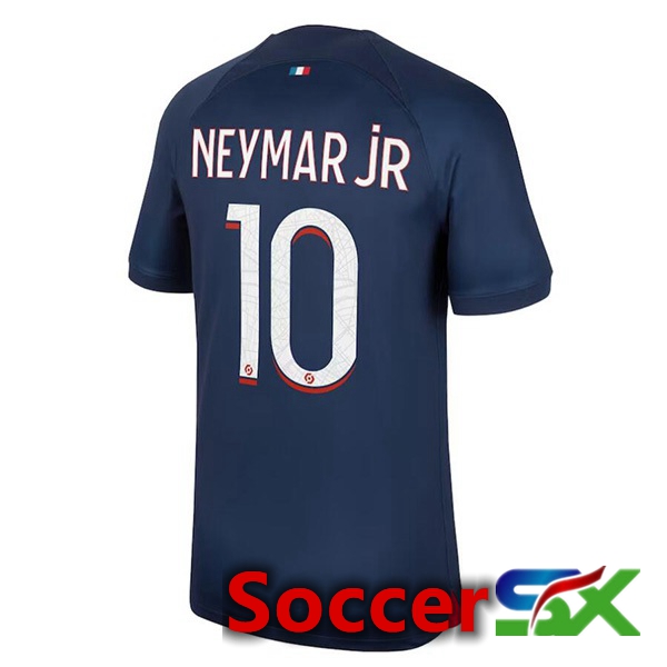 Paris PSG (Neymar Jr 10) Soccer Jersey Home Royal Bluee 2023/2024