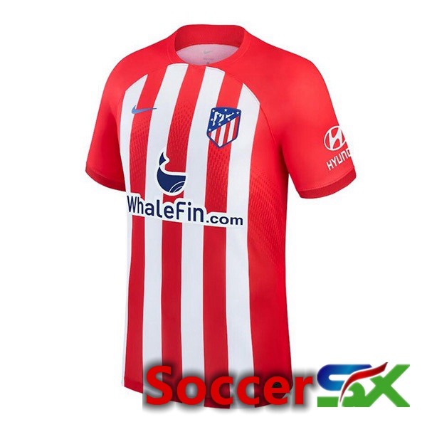 Atletico Madrid Soccer Jersey Home Red 2023/2024