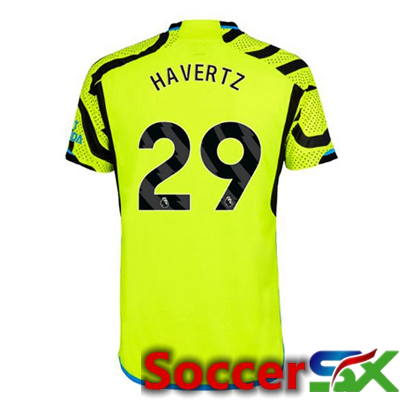 Arsenal (HAGreenZ 29) Away Soccer Jersey Green 2023/2024