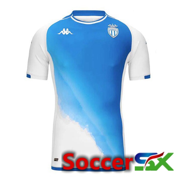 AS Monaco Third Soccer Jersey Blue White 2023/2024