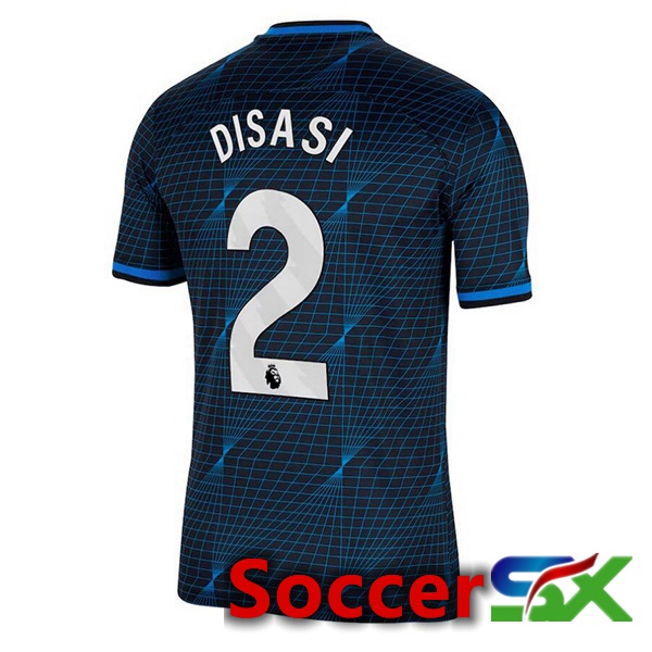 FC Chelsea (Disasi 2) Soccer Jersey Away Blue 2023/2024