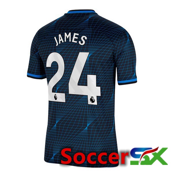 FC Chelsea (James 24) Soccer Jersey Away Blue 2023/2024