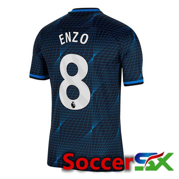 FC Chelsea (Enzo 8) Soccer Jersey Away Blue 2023/2024