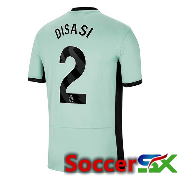 FC Chelsea (Disasi 2) Soccer Jersey Third Green 2023/2024