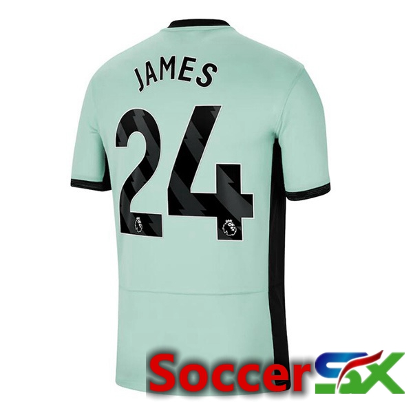 FC Chelsea (James 24) Soccer Jersey Third Green 2023/2024