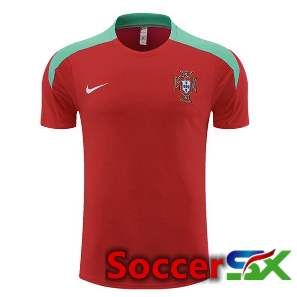Portugal Training T Shirt Red 2023/2024