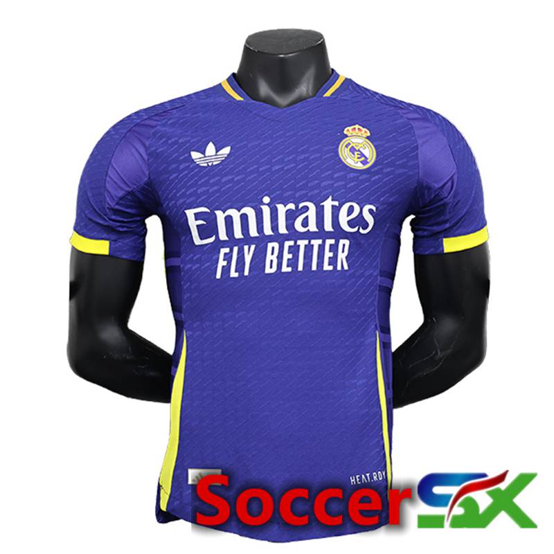 Real Madrid Soccer Jersey Blue 2024/2025