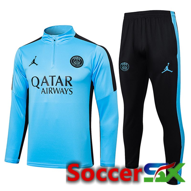 Jordan PSG Training Tracksuit Suit Blue/Black 2024/2025