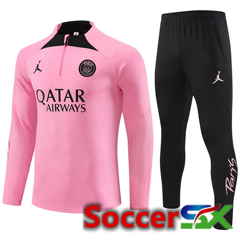 Jordan PSG Training Tracksuit Suit Pink/Black 2024/2025