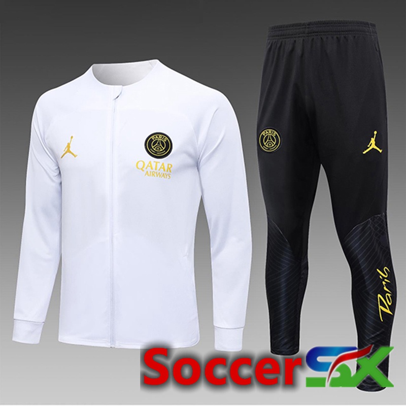 Jordan PSG Kids Training Jacket Suit White 2023/2024