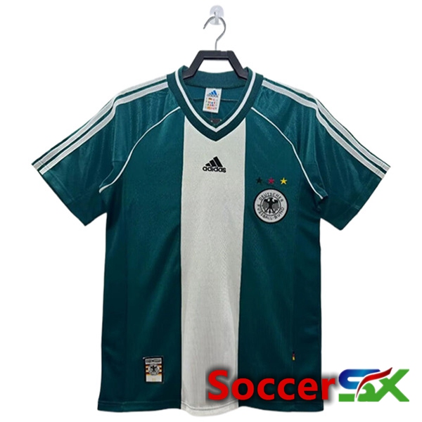 Germany Retro Away Soccer Jersey 1998