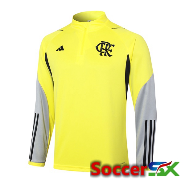 Flamengo Training Sweatshirt Yellow 2024/2025