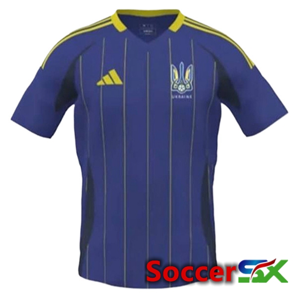 Ukraine Away Soccer Jersey 2024/2025