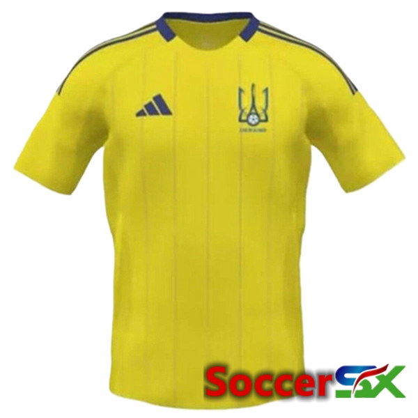 Ukraine Home Soccer Jersey 2024/2025