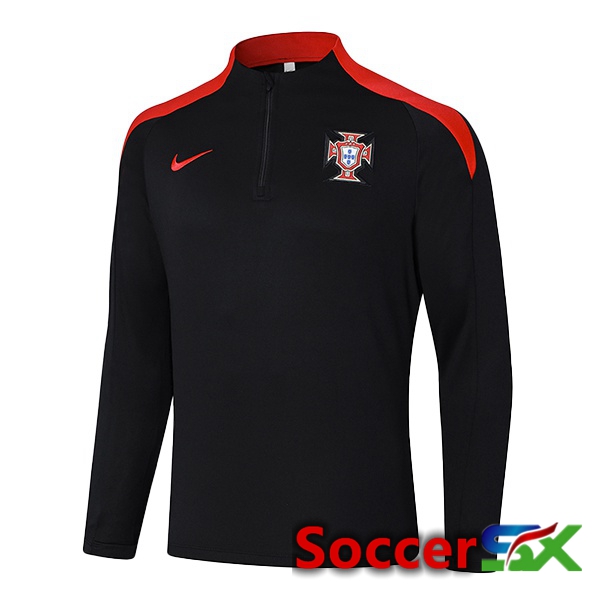 Portugal Training Sweatshirt Black 2024/2025