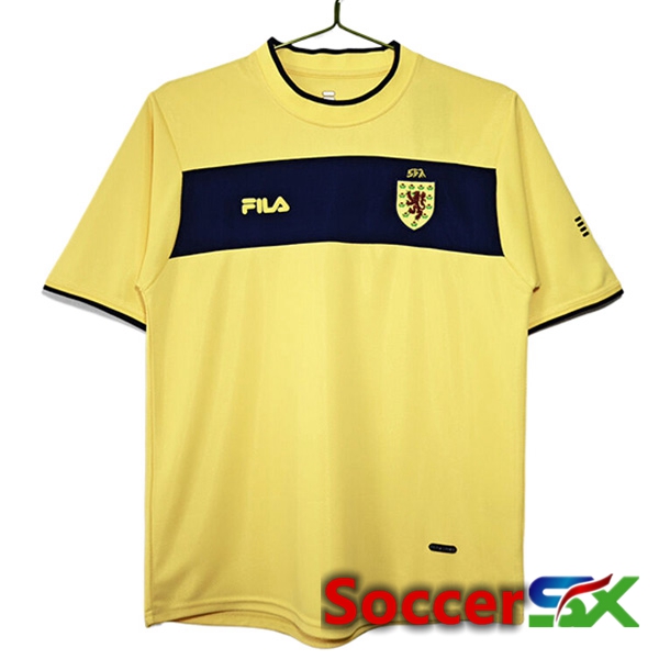 Scotland Retro Away Soccer Jersey 2002