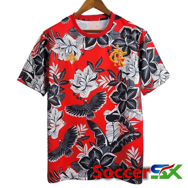 Flamengo Soccer Jersey Soccer Jersey Special Edition Red/Black 2024/2025