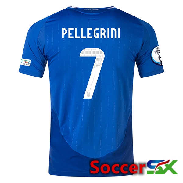 Italy (PELLEGRINI 7) Home Soccer Jersey 2024/2025