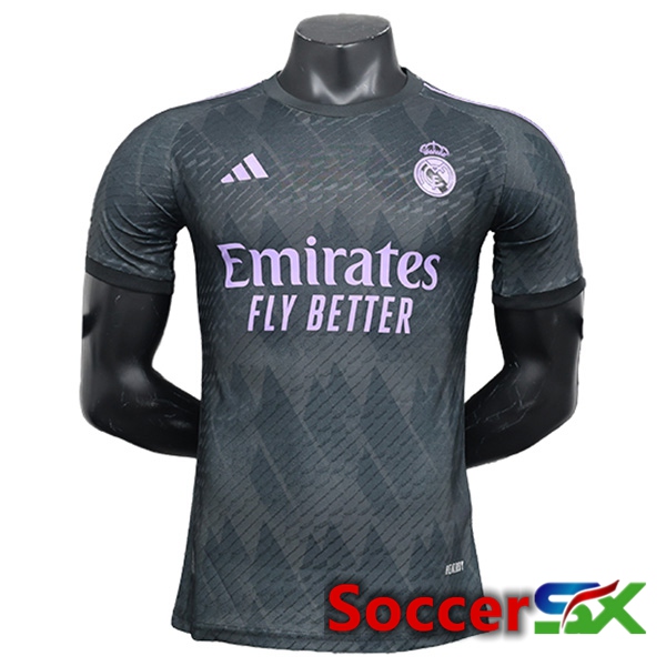 Real Madrid Soccer Jersey Special Edition Black 2024/2025