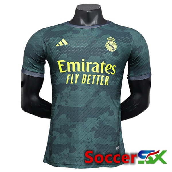 Real Madrid Soccer Jersey Special Edition Green 2024/2025