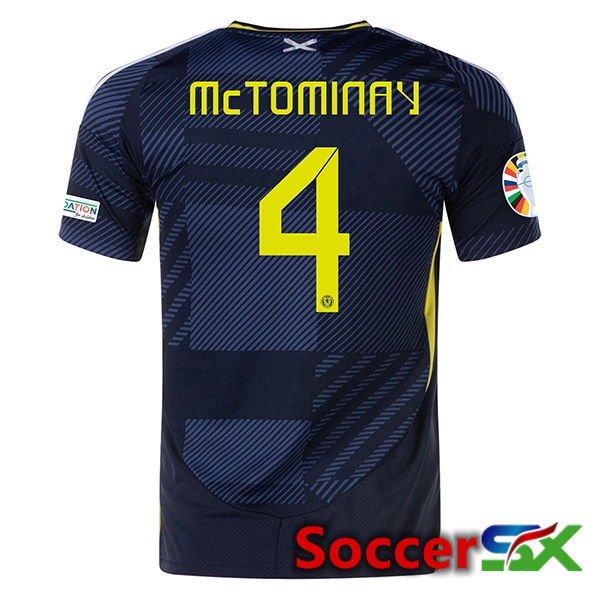 Scotland (McTOMINAY 4) Home Soccer Jersey 2024/2025