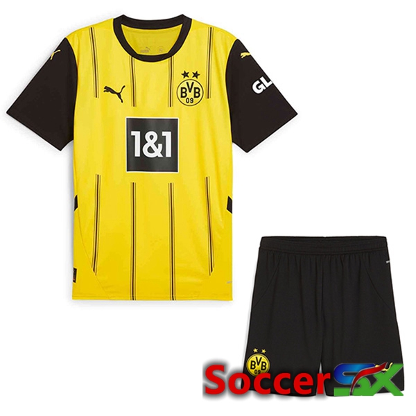 Dortmund Kids Home New Soccer Jersey 2024/2025