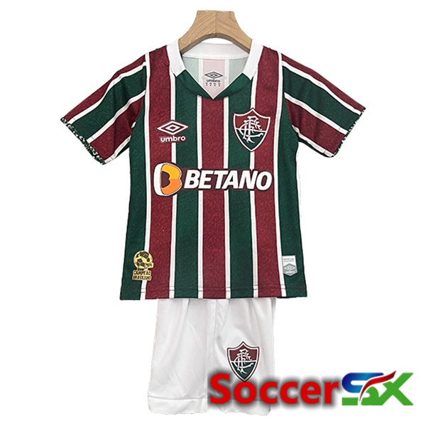 Fluminense Kids Home Soccer Jersey 2024/2025