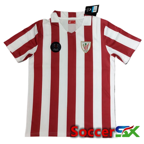 Athletic Bilbao Retro Soccer Jersey Championship Commemorative 1984