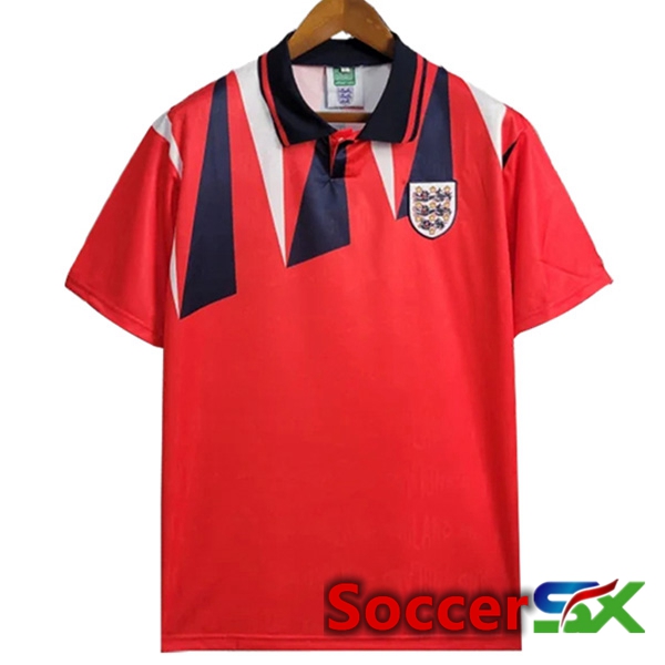 England Retro Away Soccer Jersey 1992