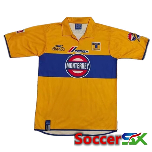 Tigres UANL Retro Home Soccer Jersey 2003/2004
