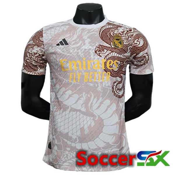 Real Madrid Special Edition Soccer Jersey Brown 2024/2025