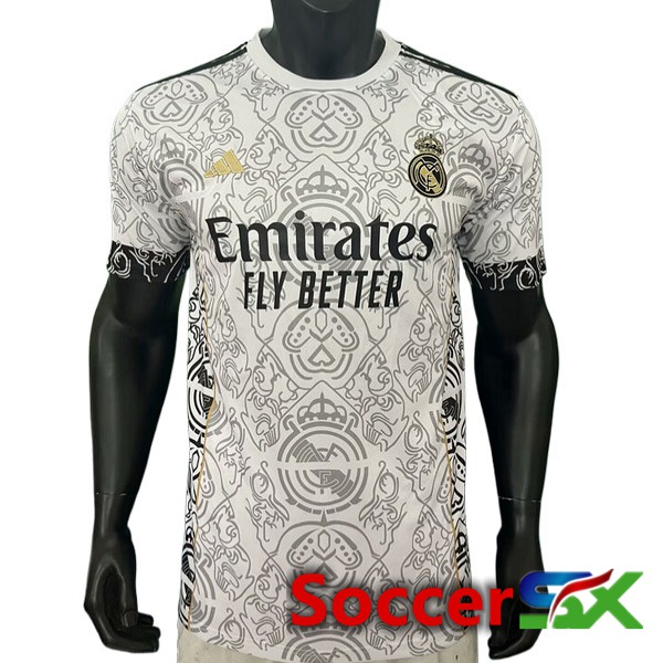 Real Madrid Special Edition Soccer Jersey White 2024/2025