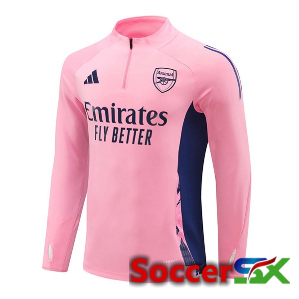 Arsenal Training Sweatshirt Pink 2024/2025