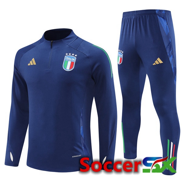 Italy kit Training Tracksuit Blue Royal 2024/2025