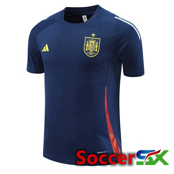 Spain Training T Shirt Blue Royal 2024/2025