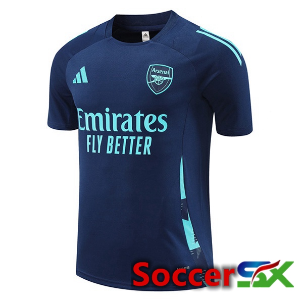 Arsenal Training T Shirt Blue Royal 2024/2025