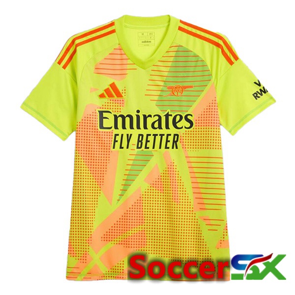 Arsenal Goalkeeper Soccer Jersey Green 2024/2025