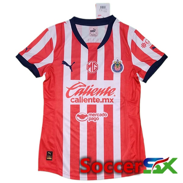 CD Guadalajara Women Home Soccer Jersey 2024/2025