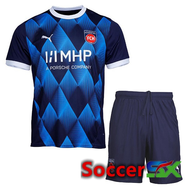 FC Heidenheim Kids Away Soccer Jersey Blue 2024/2025