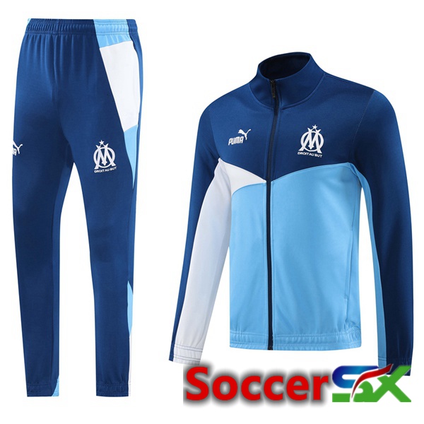 Marseille OM Training Jacket Suit Blue 2024/2025