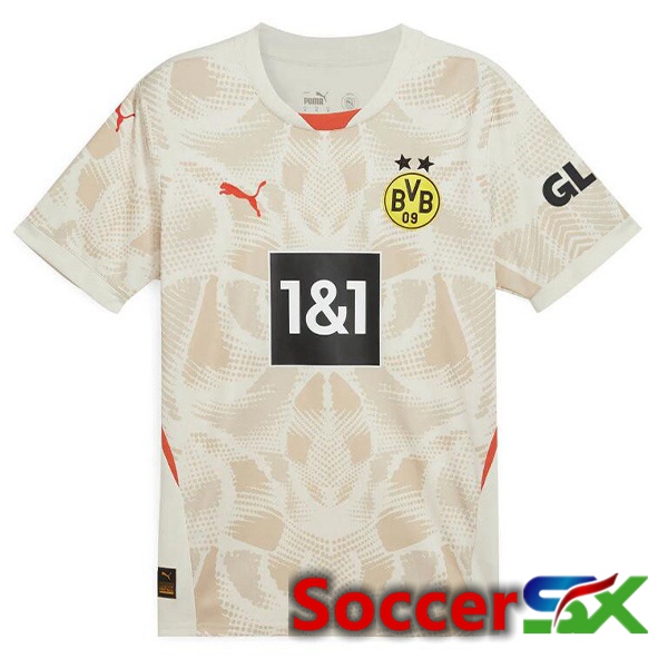 Dortmund BVB Goalkeeper Soccer Jersey Yellow 2024/2025