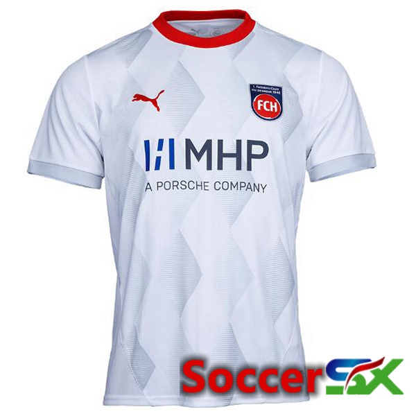 FC Heidenheim Third Soccer Jersey White 2024/2025
