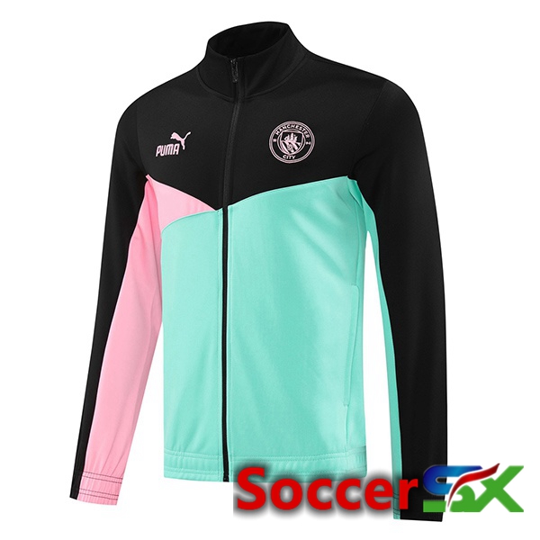 Manchester City Training Jacket Pink Green 2024/2025