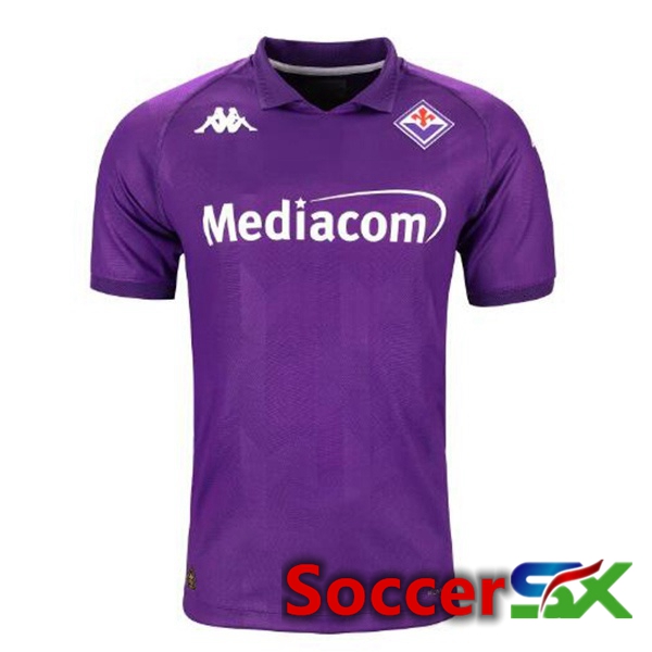 ACF Fiorentina Home Soccer Jersey Purple 2024/2025